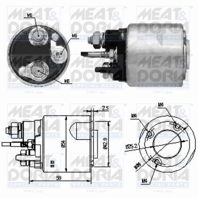 Solenoid Switch, starter